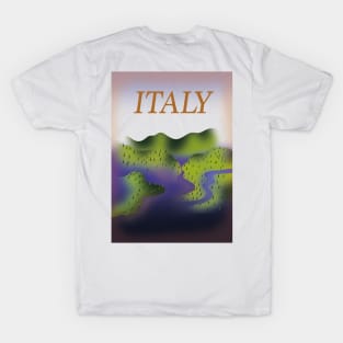 Italy vintage travel poster. T-Shirt